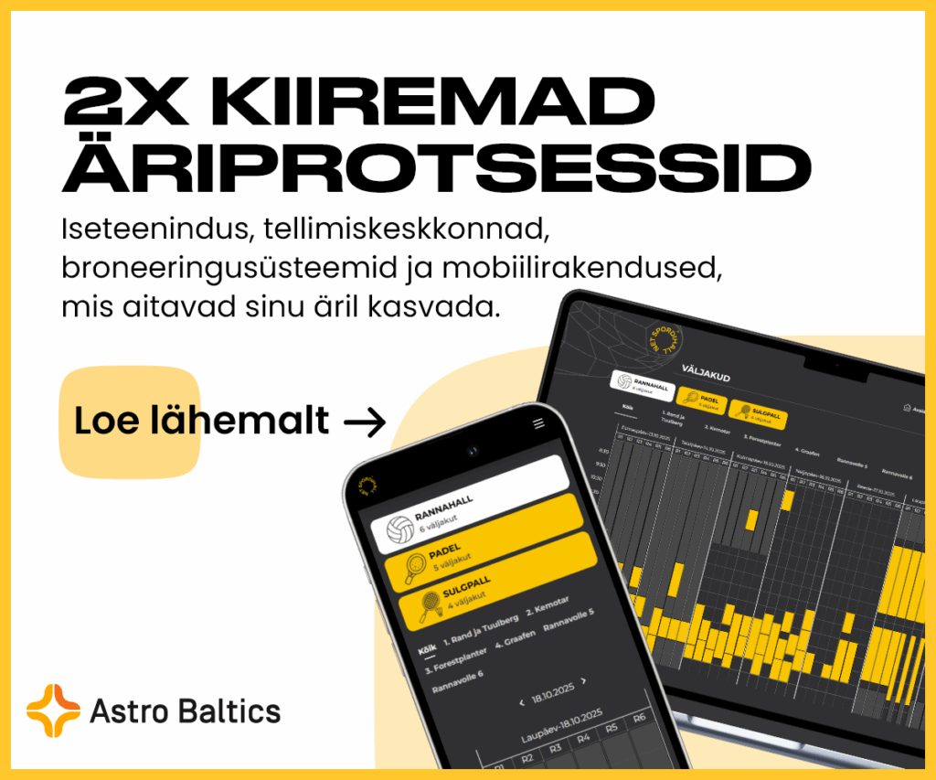 2x kiiremad äriprotsessid - Iseteeninduslahendused