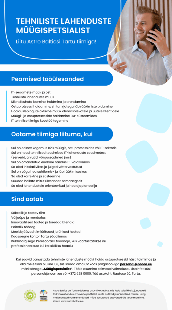 technical solutions sales specialist